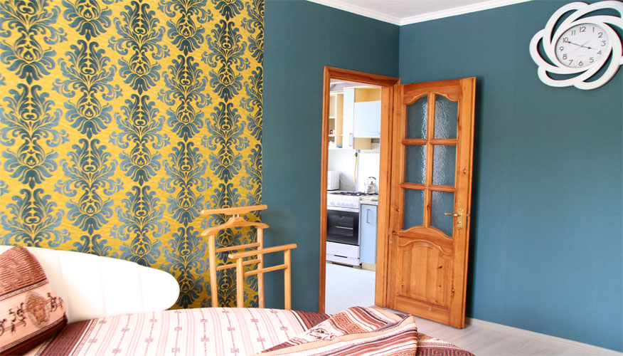 Günstige Kurzzeitmiete in Chisinau, Riscani: 1 Zimmer, 1 Schlafzimmer, 30 m²